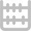 silver abacus icon