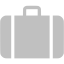 silver baggage icon