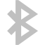 silver bluetooth 3 icon