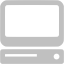 silver computer icon