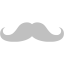 silver mustache 2 icon