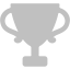 silver trophy icon