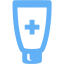 tropical blue antiseptic cream icon