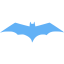 tropical blue batman 18 icon