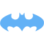 tropical blue batman 24 icon