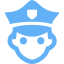 tropical blue police 3 icon