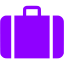 violet baggage icon