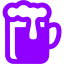 violet beer icon