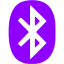 violet bluetooth icon