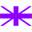 violet british army icon