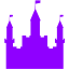 violet castle icon