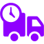 violet delivery food icon