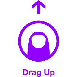 drag up 2 icon