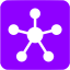 violet hub icon