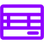 violet invoice icon