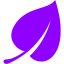 violet leaf icon