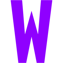 letter w icon