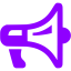 violet megaphone 2 icon