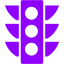 violet semaphore 4 icon