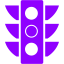 violet semaphore icon