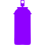 violet spray can icon