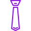 violet tie 2 icon