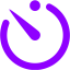 violet timer icon