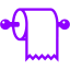 violet toilet paper 2 icon