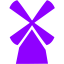 violet windmill 4 icon