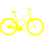 yellow bike 3 icon