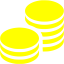 yellow coins icon