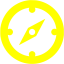 yellow compass icon