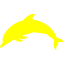 yellow dolphin icon