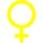 yellow female 3 icon