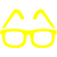 yellow glasses icon