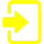 yellow login icon