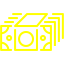 yellow money icon