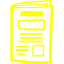 yellow newspaper 10 icon