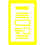 yellow newspaper 12 icon