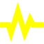 yellow pulse icon