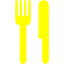 yellow restaurant icon