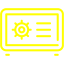 yellow safe 2 icon