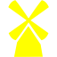 yellow windmill 4 icon